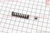 КПП - Пружина вилки D=10мм, L=36мм + шарик D=10мм Standart 604808
