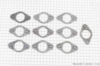 Прокладка карбюратора К65, К68, b-1,5мм, (паронит), к-кт 10шт