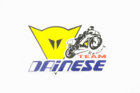 Наклейка логотип DAINESE (14х10см) (0241)