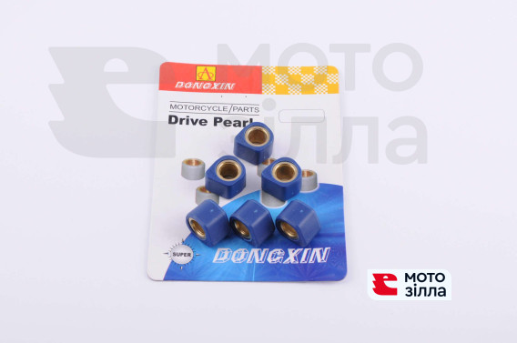 Ролики варіатора (тюнінг) Honda 16 * 13 9,5 г (сині) DONGXIN