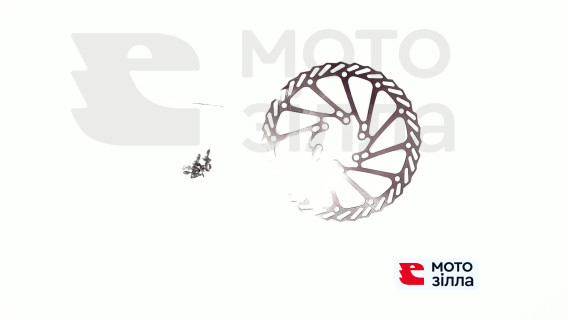 Диск тормозной   велосипедный   (mod:BL-019, Ø180mm, на 6 болтов)   DS