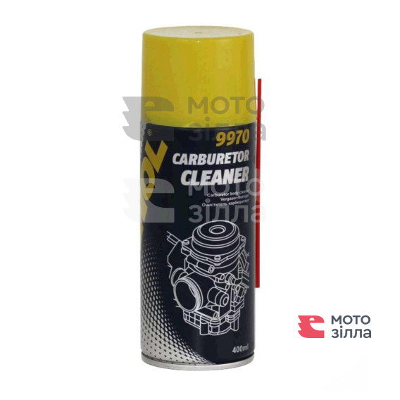 Очищувач карбюратора 400мл (аерозоль) (9970 Carburetor Cleaner) MANNOL