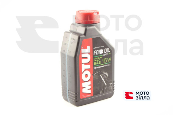 Олива напівсинтетична вилкова, 1л (15W, Expert, Medium/Heavy) MOTUL (#105931)