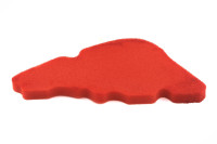 Елемент повітряного фільтра Piaggio LIBERTY (поролон з просоченням) (червоний) AS