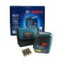 Нівелір лазерний Bosch GLL 3 X, до 15м, ±0.5мм/м, 0.5кг.