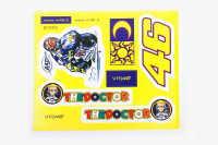 Наклейки (набір) спонсор VR46 (22х26см) (5662B)