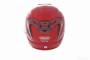 Шлем открытый  "DAVID"  (#308, с регулятором размера L-XXL, очки, red)