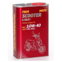 Олива моторна 4T, 1л жерстяна банка (SAE 10W-40, 7809 Scooter 4-Takt API SL) MANNOL