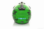 Шлем кроссовый  "MOTAX"  (#CH-202, XL, Green-black  +очки)