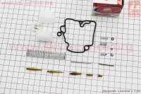 Ремонтний к-кт карбюратора 50-80сс, 16 деталей + поплавок