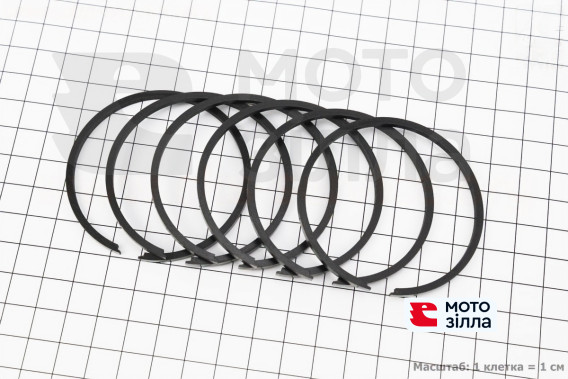 Кільця поршневі к-кт 6шт 6V 6р. 59,50мм, ПОЛЬЩА