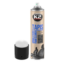 Очиститель для обивки салона авто K2 Tapis Aero со щеткой 600 мл (K206B)