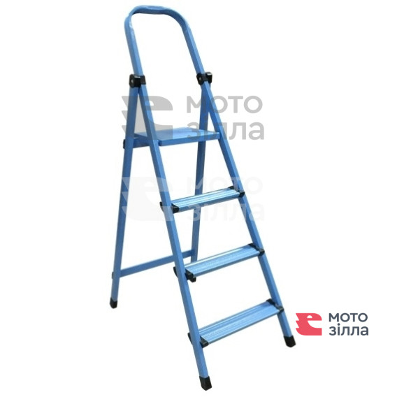 Лестница металлическая 404 (4 в., синяя) WORK'S