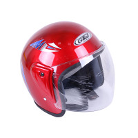 Шлем мотоциклетный открытый МВ-301 size M красный