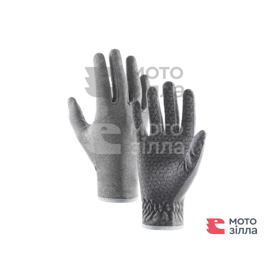 Перчатки нескользящие трикотажные Naturehike NH21FS035, размер L, серые