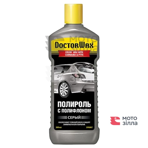 Поліроль з поліфлоном для кузова сіра 300мл Doctor Wax