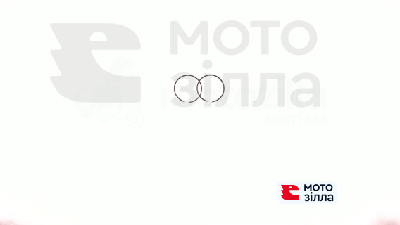 Кільця Honda DIO 50 .STD (Ø39,00) SUNY (mod.B)