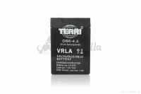 Аккумулятор 6V 4.5Аh/10HR DB6-4.5 VRLA (Размер: 70x45x100 mm) 