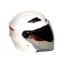Шлем открытый белый глянец (тонированное стекло) HNJ01 (по 2шт. в уп.)