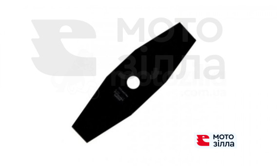 Нож мотокосы   2Т   (L-305, h-2, Ø25.4 mm)   (нержавейка, с зубьями) (ромб)   STARS