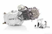 Двигатель  Delta 125  алюминиевый цилиндр, механика  