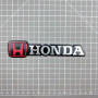 Наклейка HONDA хром 4625