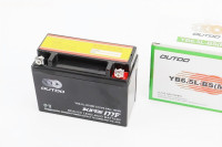 Аккумулятор 12V 6,5Ah YB6,5L-BS (MF) SLA (Размер: 140x65x100 mm) OUTDO