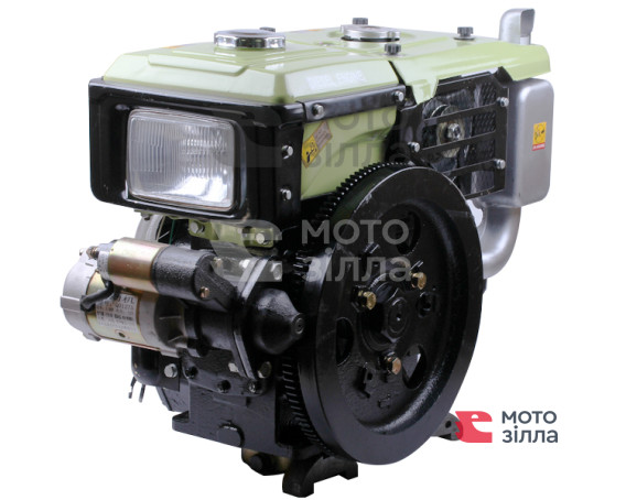 Двигатель SH190NDL-Zubr (10 л.с.) с электростартером TATA