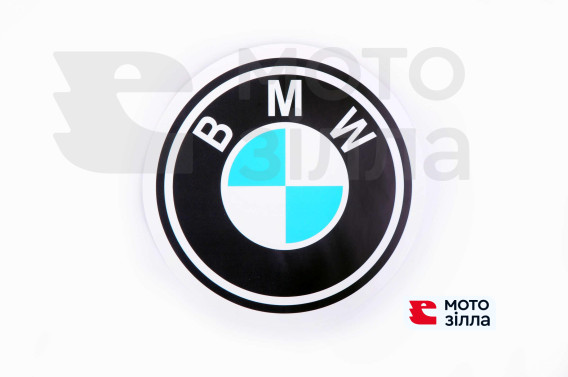 Наклейка   логотип   BMW   (d-10см)   (#0142)