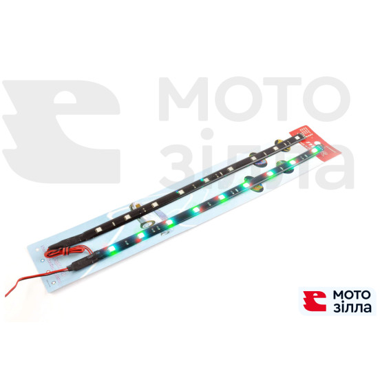 Стрічка світлодіодна SMD 5050 (RGB, 9 кристалів, 30 см) TYPE-R