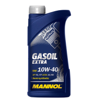 Масло моторное полусинтетическое 4T, 1л (SAE 10W-40, Gasoil Extra API SL/CF) MANNOL