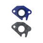 Прокладка карбюратора (поліамід) + кільце, безасбест ущільнювач (синя) Honda DIO ZX