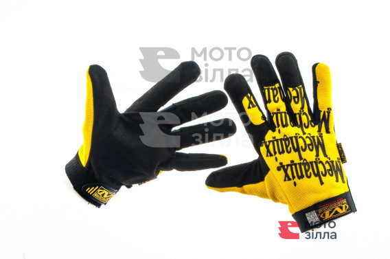 Рукавички MECHANIX (жовто-чорні size XL)