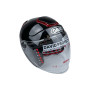 Шлем открытый  "DAVID"  (#D018, размер - М, черный, АБС пластик) 026619