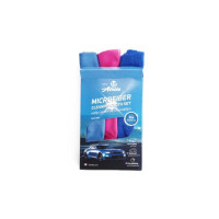 Набор салфеток из микрофибры универсальный 30х40см (синяя, розовая, голубая) 12 Atelie