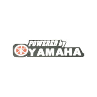 Наклейка YAMAHA хром 4628