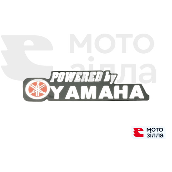 Наклейка YAMAHA хром 4628