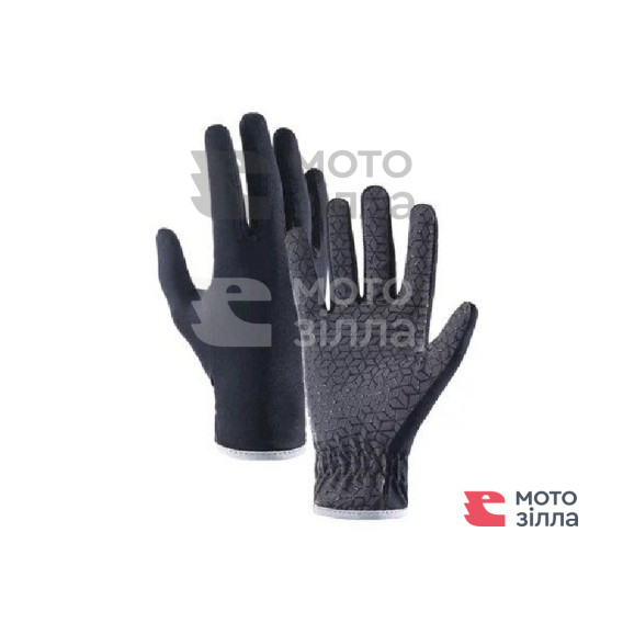 Перчатки нескользящие трикотажные Naturehike NH21FS035, размер L, темно-синие
