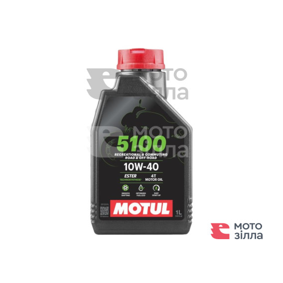 Олива моторна Motul 5100 4T 10W-40, 1л