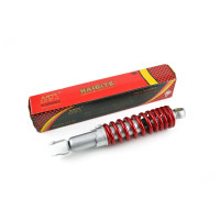 Амортизатор AD100, AXIS, BWS, JOG90 300mm, регульований (червоний металік) NDT
