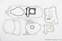 Прокладки двигателя 125cc-52,4мм, к-кт 13 деталей, короткий вариатор (метал)