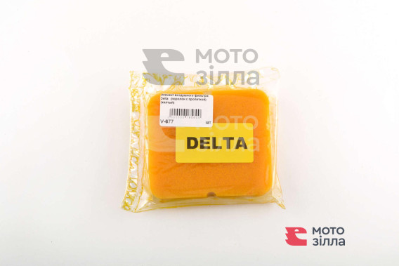 Элемент воздушного фильтра   Delta   (поролон с пропиткой)   (желтый)   AS