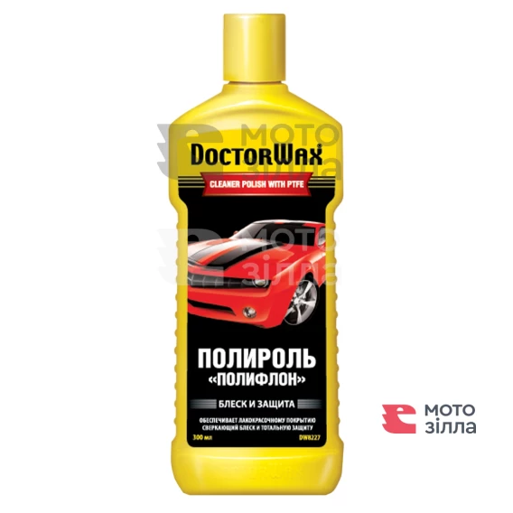 Поліроль-очищувач для кузова Поліфлон 300мл Doctor Wax