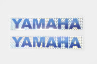 Наклейки (набор)   YAMAHA   (30х5см, синие)   (#6998C)