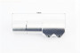 Удлинитель штока вилки 1 1/8” (28.6 мм)х115mm в сборе, алюминиевый, серый