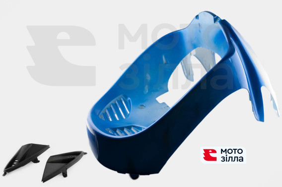 Пластик VIPER STORM 2007 передній (подклювнік) (синій) KOMATCU
