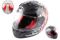Шлем-интеграл   (mod:BM SA-07) (size:M, красный)   BATMAN
