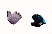 Перчатки без пальцев   (mod:1, size:L, черно-синие)   IP