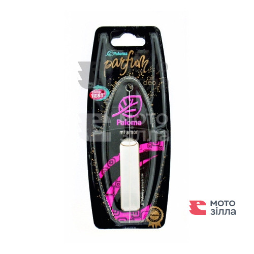 Ароматизатор Paloma Parfum Premium Line 5ml, MI AMOR (подвеска с жидкостью)